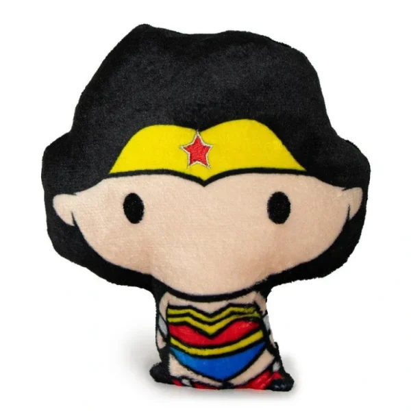 Chibi Wonder Woman Plush Dog Toy with Squeaker from Buckle Down - Pet Home | The Perfect Pet Supplies Shopping Experience