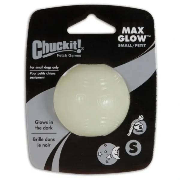 Chuckit!, Max Glow Ball - White - Pet Home | The Perfect Pet Supplies Shopping Experience