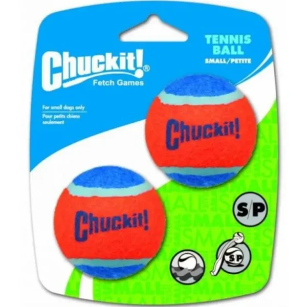 Chuckit! Tennis Ball Small 5Cm - 2Pk - Pet Home | The Perfect Pet Supplies Shopping Experience