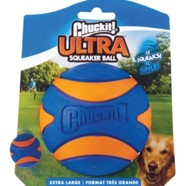 Chuckit! Ultra Squeaker Ball Extra Large 9Cm - Pet Home | The Perfect Pet Supplies Shopping Experience