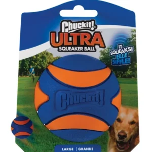 Chuckit! Ultra Squeaker Ball Large 7.5Cm - 1Pk - Pet Home | The Perfect Pet Supplies Shopping Experience