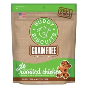 Cloud Star Buddy Biscuits Grain Free Soft and Chewy Roasted Chicken Dog Treats - Pet Home | The Perfect Pet Supplies Shopping Experience