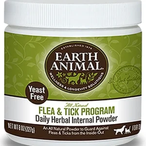 Daily Herbal Internal Flea & Tick Powder, No Yeast, 8 oz - Pet Home | The Perfect Pet Supplies Shopping Experience