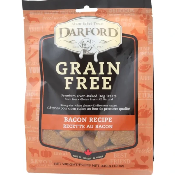 Darford Grain Free Bacon Recipe Oven Baked Dog Treats (15-lb) - Pet Home | The Perfect Pet Supplies Shopping Experience