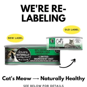 Dave's - Cats Meow 95% Chicken Chicken Liver Pate Wet Cat Food - Pet Home | The Perfect Pet Supplies Shopping Experience