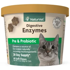 Digestive Enzymes Cat Soft Chews with Prebiotics & Probiotics - Pet Home | The Perfect Pet Supplies Shopping Experience