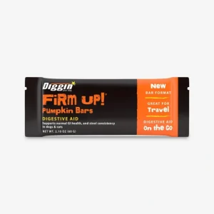 Diggin Your Dog - Firm Up! Pumpkin Bar Digestive Supplement for Cats and Dogs - Pet Home | The Perfect Pet Supplies Shopping Experience