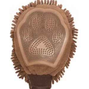 Dirty Dog Grooming Mitt Grey - Pet Home | The Perfect Pet Supplies Shopping Experience