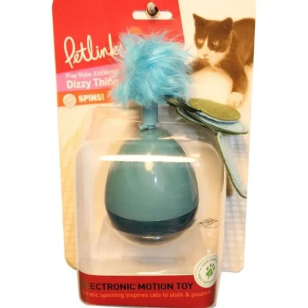 DIZZY THING SPINNING ELECTRONIC MOTION CAT TOY - Pet Home | The Perfect Pet Supplies Shopping Experience