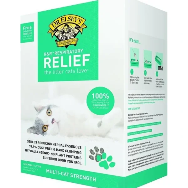 Dr. Elsey's Respiratory Relief Clumping Cat Litter - Pet Home | The Perfect Pet Supplies Shopping Experience