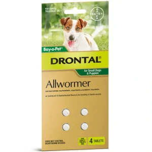 Drontal 3kg worming Tablets pack of 4 - Pet Home | The Perfect Pet Supplies Shopping Experience