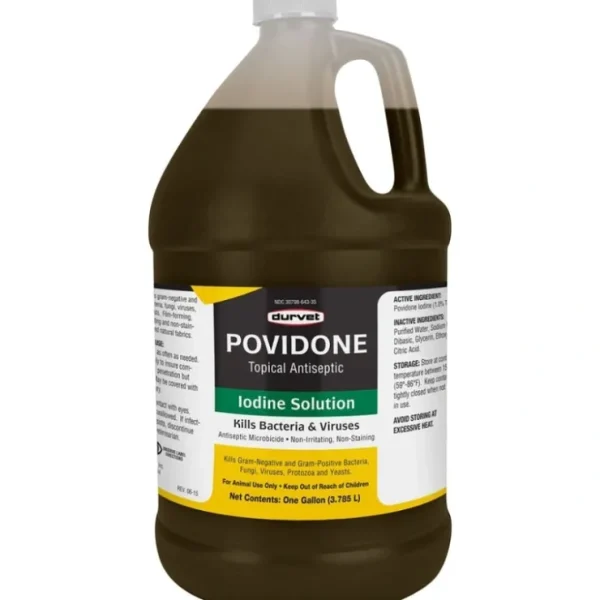 DURVET POVIDONE 10% IODINE SOLUTION - Pet Home | The Perfect Pet Supplies Shopping Experience