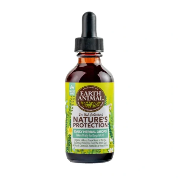 Earth Animal Nature's Protection Flea & Tick Daily Herbal Drops - Pet Home | The Perfect Pet Supplies Shopping Experience