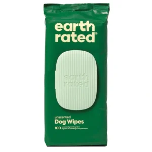 Earth Rated, Compostable Grooming Wipes - Unscented - Pet Home | The Perfect Pet Supplies Shopping Experience