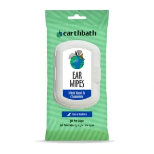 Earthbath Ear Wipes with Witch Hazel &Chamomile for Dogs and Cats - Pet Home | The Perfect Pet Supplies Shopping Experience