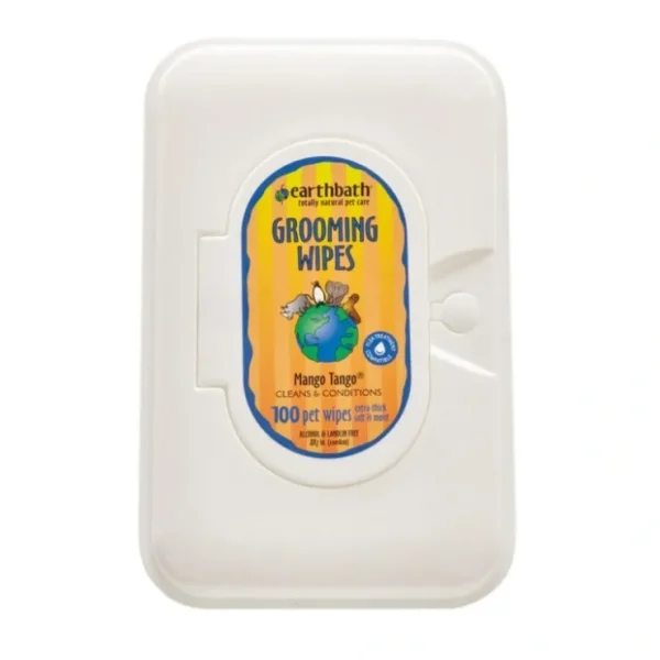 Earthbath Mango Tango Grooming Wipes for Dogs &Cats - Pet Home | The Perfect Pet Supplies Shopping Experience