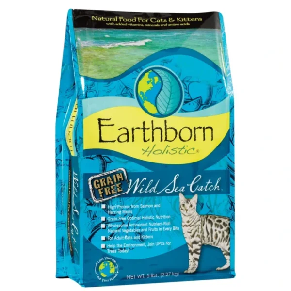 Earthborn Holistic Wild Sea Catch Grain Free Natural Cat Food - Pet Home | The Perfect Pet Supplies Shopping Experience