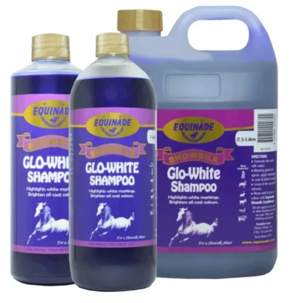 Equinade Glo-White Shampoo - Pet Home | The Perfect Pet Supplies Shopping Experience