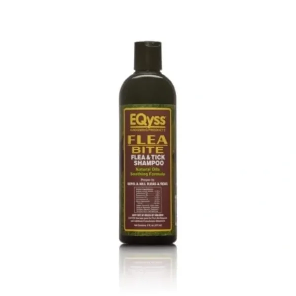 EQyss Flea-Bite Shampoo Natural Flea & Tick Shampoo 16 oz - Pet Home | The Perfect Pet Supplies Shopping Experience