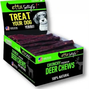 Cheap Etta Says Crunchy Deer Chew Dog Treats (7-inch) - Pet Home | The Perfect Pet Supplies Shopping Experience Dogs