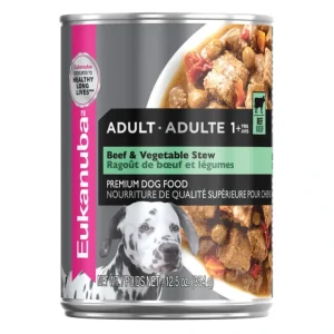 Best Eukanuba, Can Adult - Beef & Vegetable Stew - 354 g - Wet Dog Food - Pet Home | The Perfect Pet Supplies Shopping Experience Dogs