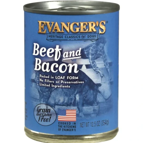 Best Evanger's Heritage Classic for Dogs Beef &Bacon - Pet Home | The Perfect Pet Supplies Shopping Experience Dogs