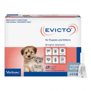 Discount Evicto Spot On for Puppies and Kittens up to 2.5kg - 4 pack - Pet Home | The Perfect Pet Supplies Shopping Experience Cats