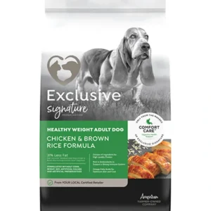 Clearance Exclusive Pet Food Exclusive Signature Healthy Weight Adult Dog Chicken &Brown Rice Formula - Pet Home | The Perfect Pet Supplies Shopping Experience Dogs