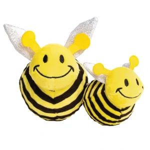 Best Sale FabDog, Faball Squeakey Dog Toy - Bumble Bee - Pet Home | The Perfect Pet Supplies Shopping Experience Pet Toys
