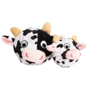 Cheap FabDog, Faball Squeakey Dog Toy - Cow - Pet Home | The Perfect Pet Supplies Shopping Experience Pet Toys