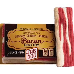 Cheap FabDog, Foodies Bacon - 3 pk - Pet Home | The Perfect Pet Supplies Shopping Experience Pet Toys