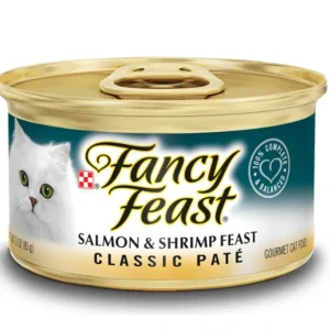 Online Fancy Feast Classic Salmon and Shrimp Canned Cat Food - Pet Home | The Perfect Pet Supplies Shopping Experience Cats