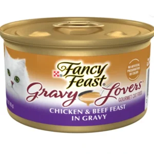 Best Fancy Feast Gravy Lovers Chicken &Beef Feast In Gravy Canned Cat Food - Pet Home | The Perfect Pet Supplies Shopping Experience Cats