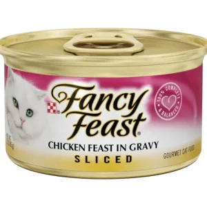 Discount Fancy Feast Sliced Chicken Feast in Gravy Canned Cat Food - Pet Home | The Perfect Pet Supplies Shopping Experience Cats