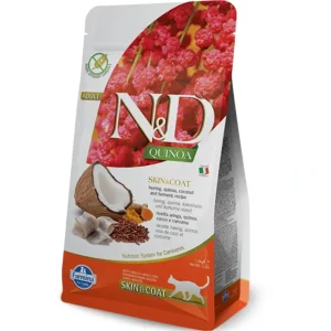 Flash Sale Farmina - ND Quinoa Skin Coat Herring Dry Cat Food - Pet Home | The Perfect Pet Supplies Shopping Experience Cats