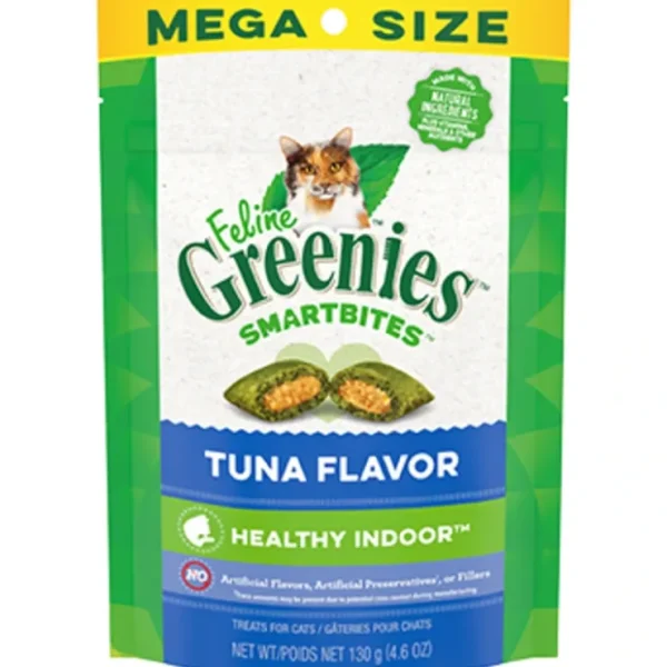 Best Sale Feline Greenies - Smartbites Hairball Control/Indoor Care Treats Tuna Flavor - Pet Home | The Perfect Pet Supplies Shopping Experience Pet Toys