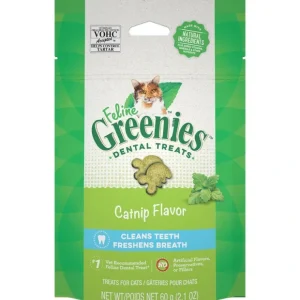 Flash Sale FELINE GREENIES Dental Treats Catnip Flavor - Pet Home | The Perfect Pet Supplies Shopping Experience Cats
