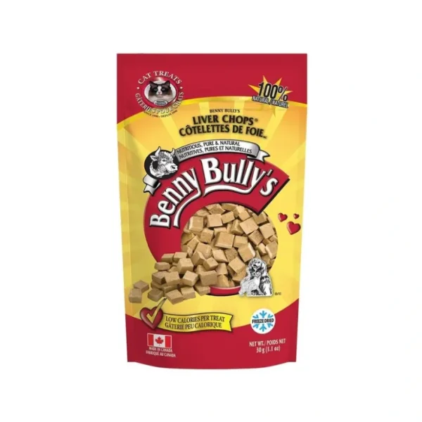 New Feline Liver Chops - 30 g - Pet Home | The Perfect Pet Supplies Shopping Experience Cats