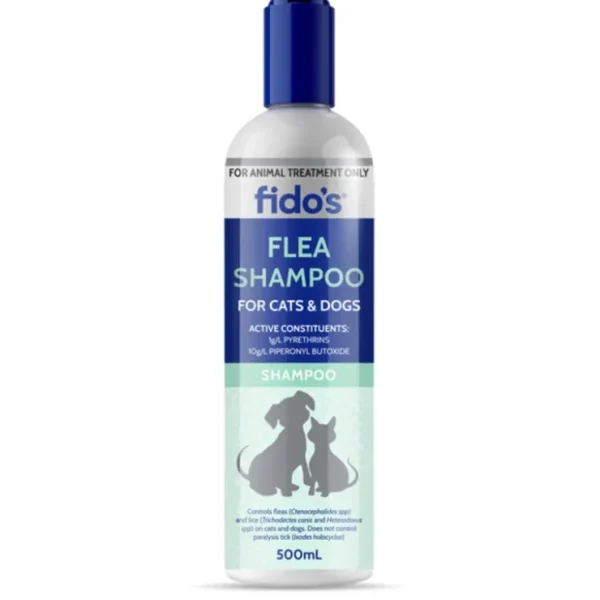 Cheap Fidos Flea Shampoo 500ml - Pet Home | The Perfect Pet Supplies Shopping Experience Cats