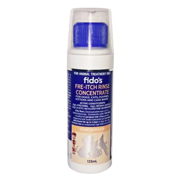 Best Fidos Free Itch Rinse Concentrate 125ml - Pet Home | The Perfect Pet Supplies Shopping Experience Cats