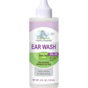 Best Four Paws Inc Healthy Promise Ear Wash Pet Ear Cleaner - Pet Home | The Perfect Pet Supplies Shopping Experience Cats
