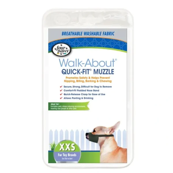 Clearance Four Paws Quick-Fit Muzzle For Dogs - Pet Home | The Perfect Pet Supplies Shopping Experience Dogs