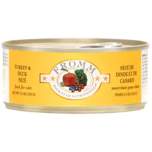 Cheap Four-Star Turkey & Duck Pt Wet Cat Food from Fromm, 5.5oz cans - Pet Home | The Perfect Pet Supplies Shopping Experience Cats