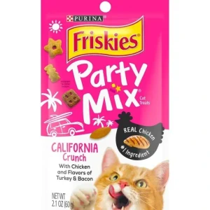 Cheap Friskies Party Mix California Dreamin' Cat Treats (2.1-oz) - Pet Home | The Perfect Pet Supplies Shopping Experience Cats