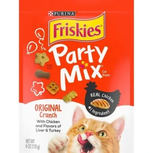Sale Friskies Party Mix Original Crunch Cat Treats - Pet Home | The Perfect Pet Supplies Shopping Experience Cats