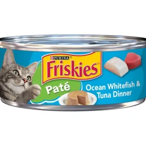 Cheap Friskies Pate Ocean White Fish & Tuna Dinner Canned Cat Food - Pet Home | The Perfect Pet Supplies Shopping Experience Cats