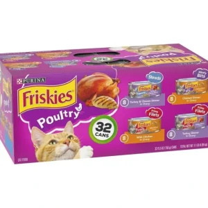 New Friskies Poultry Variety Canned Cat Food - Pet Home | The Perfect Pet Supplies Shopping Experience Cats