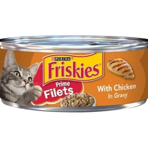 Flash Sale Friskies Prime Filets With Chicken In Gravy Canned Cat Food - Pet Home | The Perfect Pet Supplies Shopping Experience Cats