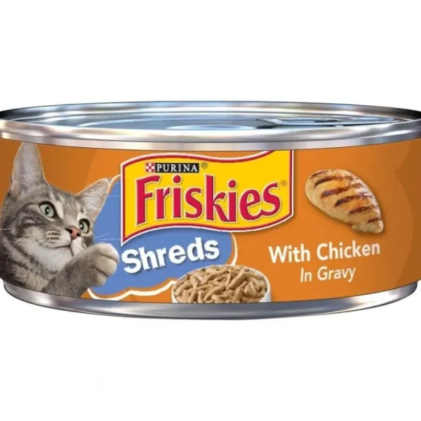 Best Sale Friskies Savory Shreds with Chicken in Gravy Canned Cat Food - Pet Home | The Perfect Pet Supplies Shopping Experience Cats