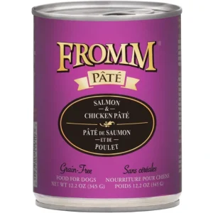 Clearance Fromm Grain-Free Salmon &Chicken Pu00e2tu00e9 Dog Food (12.2 oz) - Pet Home | The Perfect Pet Supplies Shopping Experience Dogs